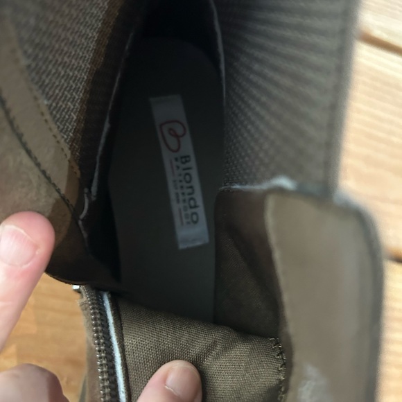 BLONDO Bandit Waterproof Ankle Boots Suede Taupe 8.5‎ - Picture 9 of 12